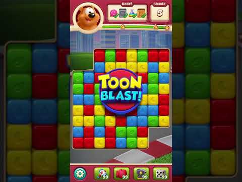 Toon Blast 4521 - 4530 ??!! 🌛 🌞 🌜