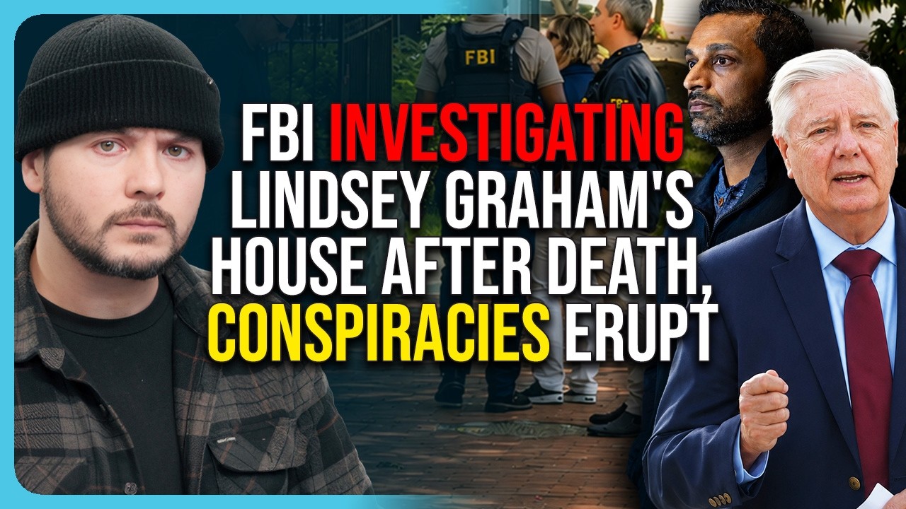 FBI INVESTIGATING Lindsey Graham's House After Death, Conspiracies ERUPT