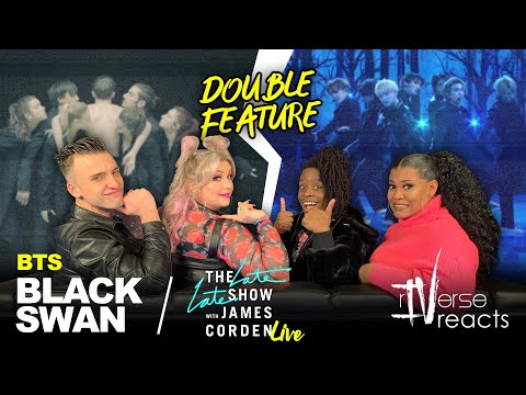 rIVerse Reacts: Black Swan by BTS - M/V & The Late Late Show with James Corden (DOUBLE FEATURE)