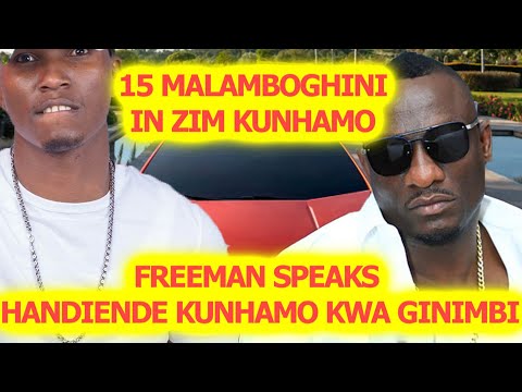 HANDIENDE KUNHAMO KWAGINIMBI MHURI YANGU INOFA NENZARA SAYS FREEMAN|15 MALAMBO IN ZIM AUYA KUNHAMO