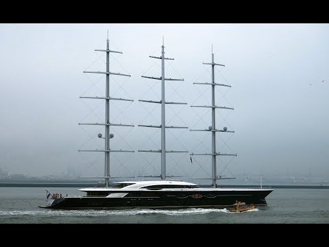 The Maiden Voyage of Oceanco's Black Pearl