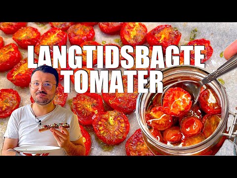 , title : 'Glem soltørret tomater! Min langtidsbagte tomater smager 1000 gange bedre end soltørret tomater!'