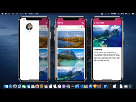 Custom App Bar Using SwiftUI - Slide Out Menu Using SwiftUI - SwiftUI Tutorials