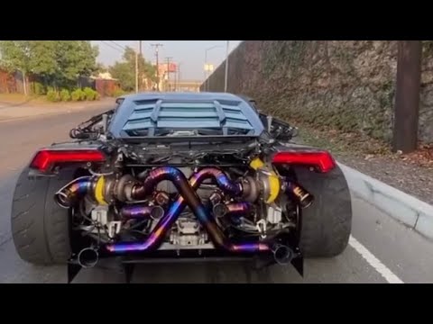 Twin Turbo Huracan Exhaust Sound