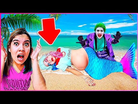 o CORINGA encontrou a ARLEQUINA SEREIA no CHÃO!! o que ACONTECEU??