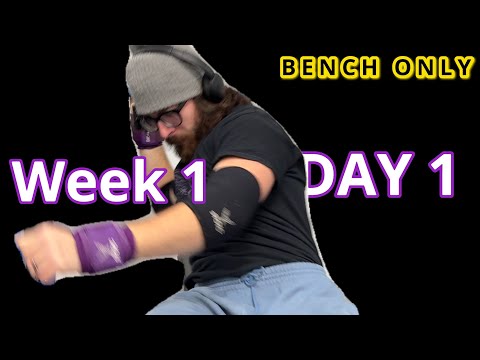 COMP BENCH 240x3: Day one of juggernaut AI’s bench only program