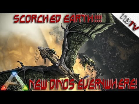 HOW TO SURVIVE SCORCHED EARTH - SO MUCH DEATH - Ark Scorched Earth S1E1  (Gameplay)