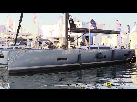 2019 Ice Yacht 60 Sailing Yacht - Deck and Interior Walkaround - 2018 Cannes Yachting Festival