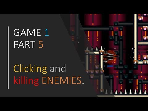 C SFML Simple 2D Games GAME 1 PART 5 Killing enemies
