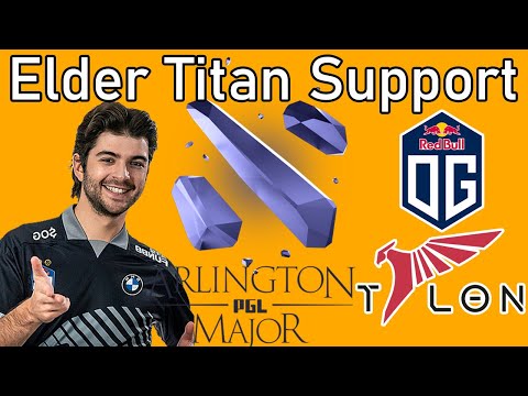 OG Ceb - Elder Titan Pos 4 - Arlington Major - Dota 2 Pro Support Games