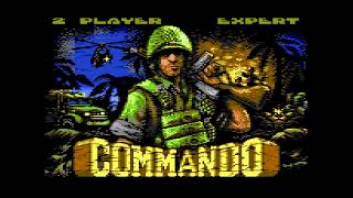 POKEY MUSIC ( ATARI XL / XE ) COMMANDO - INTRO & MAIN THEMES
