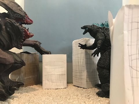 4 Godzilla's vs Raijin