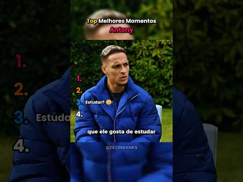 Rankeando Melhores Momentos do Antony #shorts #futebol #ranking #top5 #meme