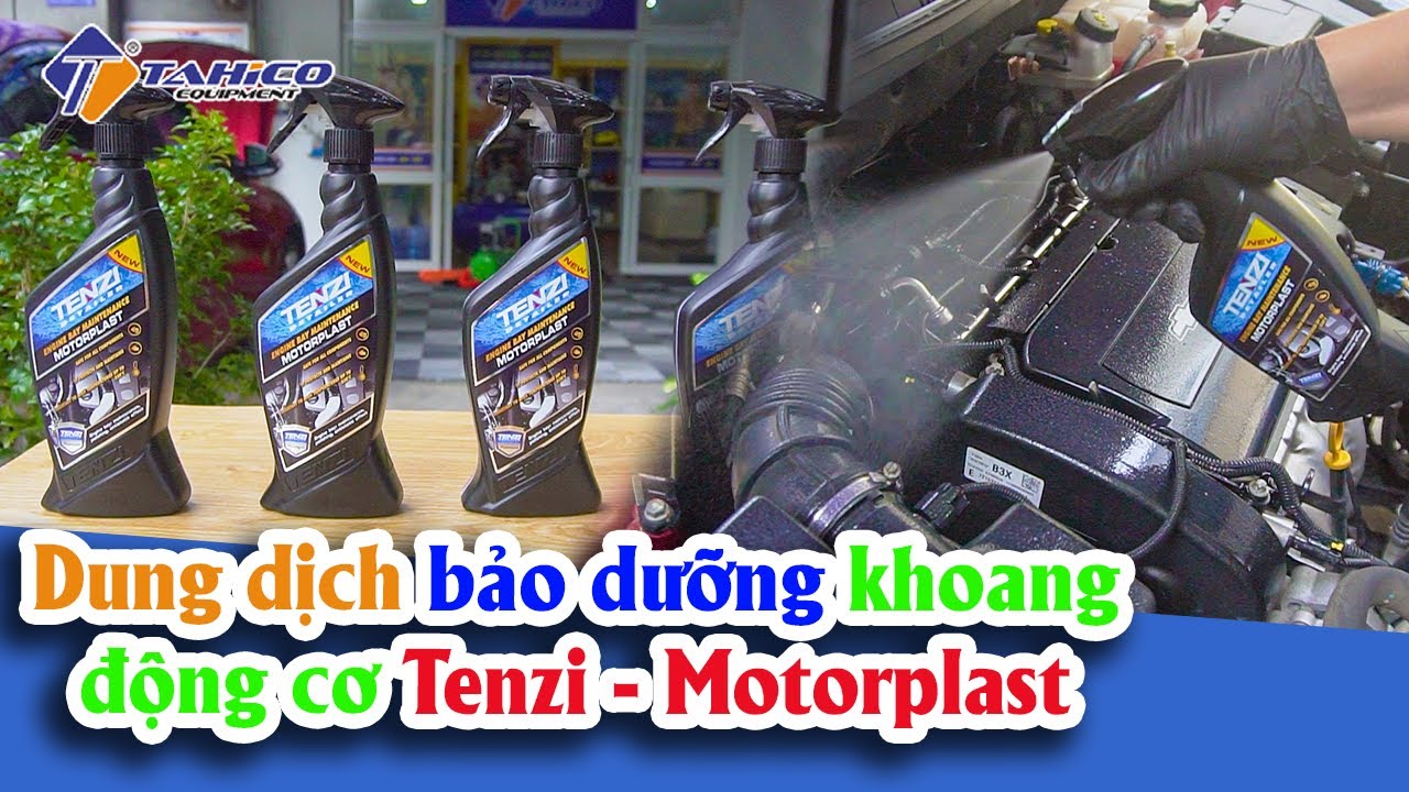 Dung dịch dưỡng khoang máy động cơ Tenzi - Motorplast 14