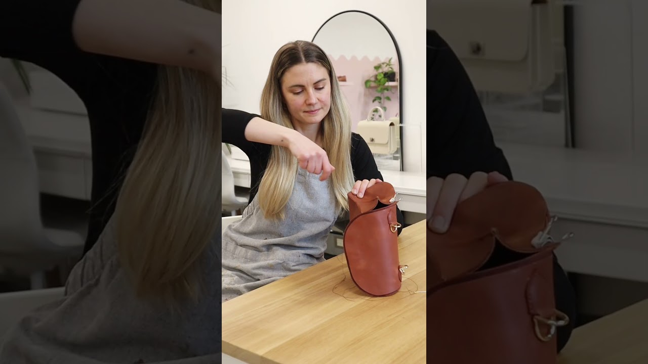 Learn how to make leather bags from home!