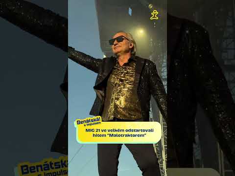MIG 21 otevřeli koncert hitem „Malotraktorem“ 🎶🔥