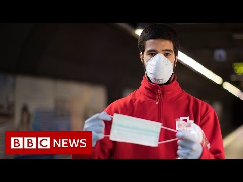 Coronavirus: Can wearing masks stop the spread of viruses? - BBC News