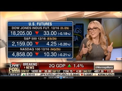 09-29-16 Kat Timpf on Mornings with Maria - 2nd Quarter GDP Report