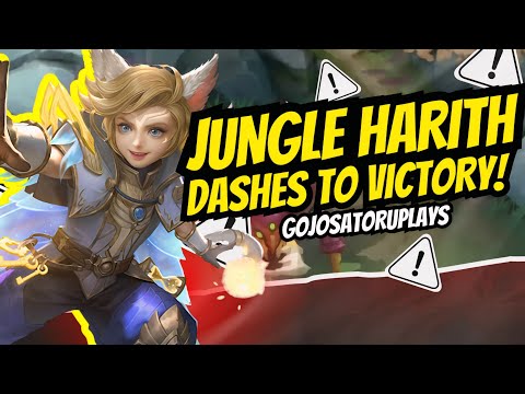 HARITH JUNGLE DOMINANCE! Unstoppable Power in MLBB! #harith #mobilelegendsbangbang #junglemeta 