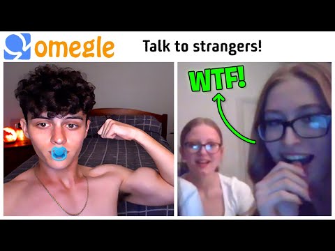 LITTLE BABY Flexing on OMEGLE... (it worked)