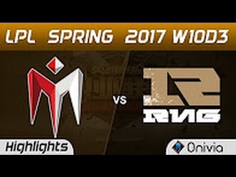 IM vs RNG Highlights Game 2 LPL Spring 2017 W10D3