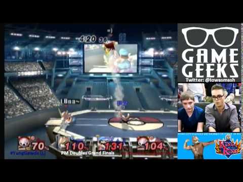 KotR - BPow + MJG vs. Frizzle + Strongbad SSBPM Doubles Grand Finals - Project M