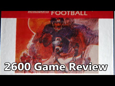 Realsports Football Atari 2600 Review – The No Swear Gamer Ep 143