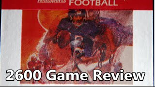 Realsports Football Atari 2600 Review – The No Swear Gamer Ep 143