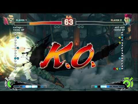 - R - [Balrog] vs aki0 aki0 [Viper] SSF4 Japanese Online Ranked Matches - TRUE-HD