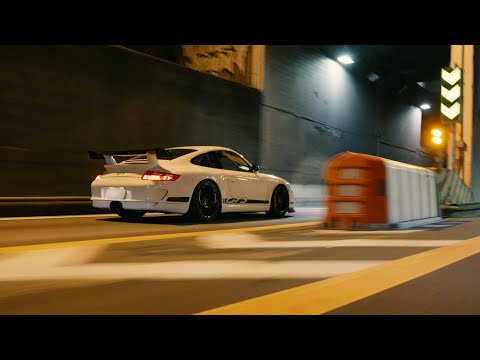 The 911 GT3 (997.1) Drive in Tokyo at night  [4K]