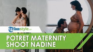 Intip Potret Maternity Shoot Nadine Chandrawinata & Dimas Anggara, Kenakan Batik hingga Nuansa Etnic