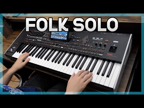 MARKO MX - FOLK SOLO // Instrumental & Improvizacija - KORG Pa4x!