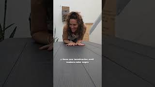Video de Mesa plegable de plástico símil madera tipo valija para jardín Utile 180cm