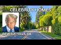 Celebrity Homes Driving Tour Donald Trump BEVERLY HILLS CA 4K 60fps