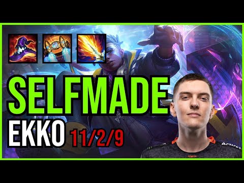 SELFMADE - EKKO vs AATROX Jungle - EUW Challenger - Patch 11.6
