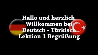 Deutsch - Türkisch Begrüßung