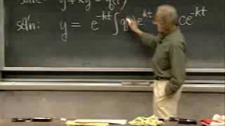 Lec 7 | MIT 18.03 Differential Equations, Spring 2006