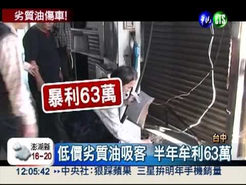 黑心油行低價攬客 非法牟利63萬