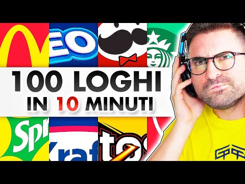 INDOVINO 100 LOGHI IN 10 MINUTI (99% impossibile)