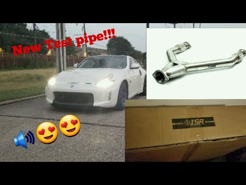 Installing NEW ISR Y PIPE ON MY 370Z! || Sounds Amazing!!