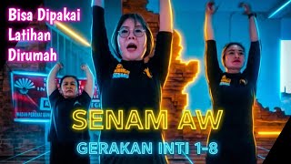 Download lagu Senam AW Gerakan Inti 1-8 Full Bisa dipakai latihan dirumah Musik Dj Terbaru Keren @TheLadiesChannel mp3