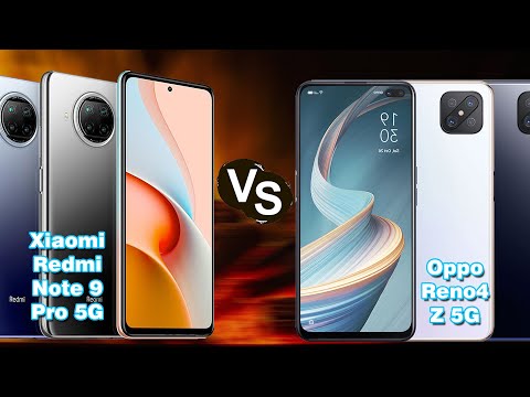 Xiaomi Redmi Note 9 Pro 5G VS Oppo Reno4 Z 5G | Full Comparison | iCompare