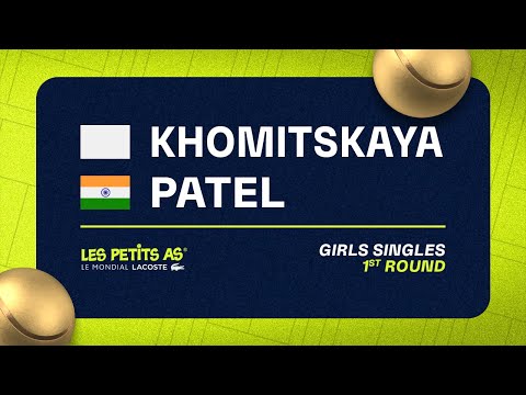 Les Petits As 2023 | Girls Singles 1R | Aleksandra Khomitskaya vs Pallavi Patel