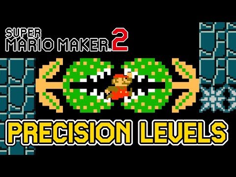 INSANE Precision Levels - Super Mario Maker 2