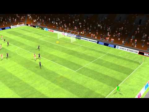 Ajax vs Ajax 2 - Lukaku Goal 34 minutes