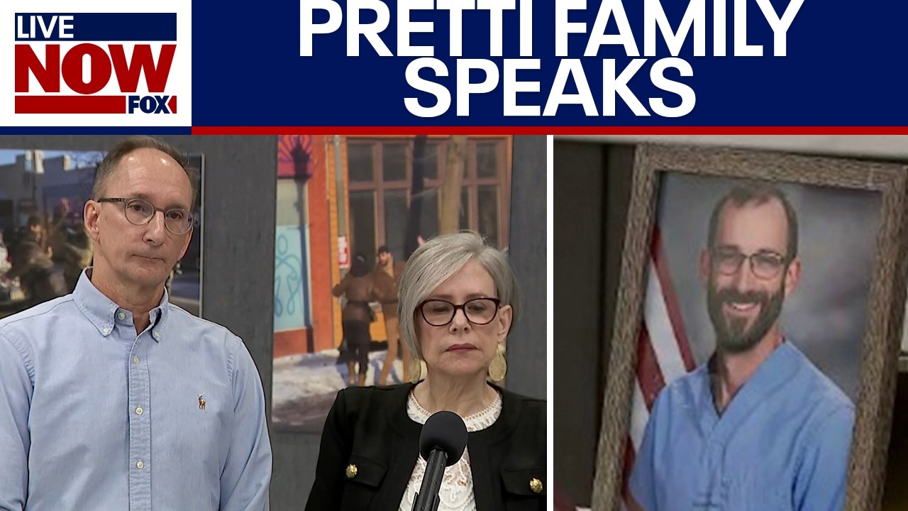 Alex Pretti's family addresses media for first time since his death