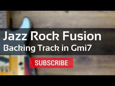 Jazz Rock Fusion Jam Track in G minor t120