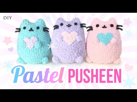 DIY Pusheen Cat Plush - Make Adorable Budget Plushies Using SOCKS!!
