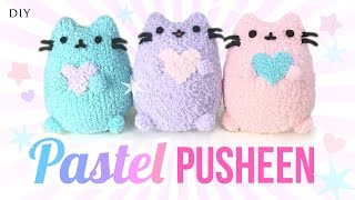 DIY Pusheen Cat Plush - Make Adorable Budget Plushies Using SOCKS!!