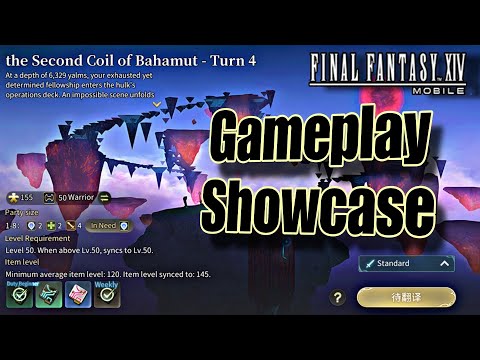 (T9) Second Coil of Bahamut: Turn 4 (Normal) - Final Fantasy 14 Mobile 